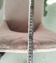 Measuring an upholstered chair