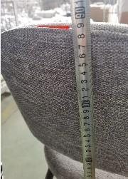 Checking a chair frame edge
